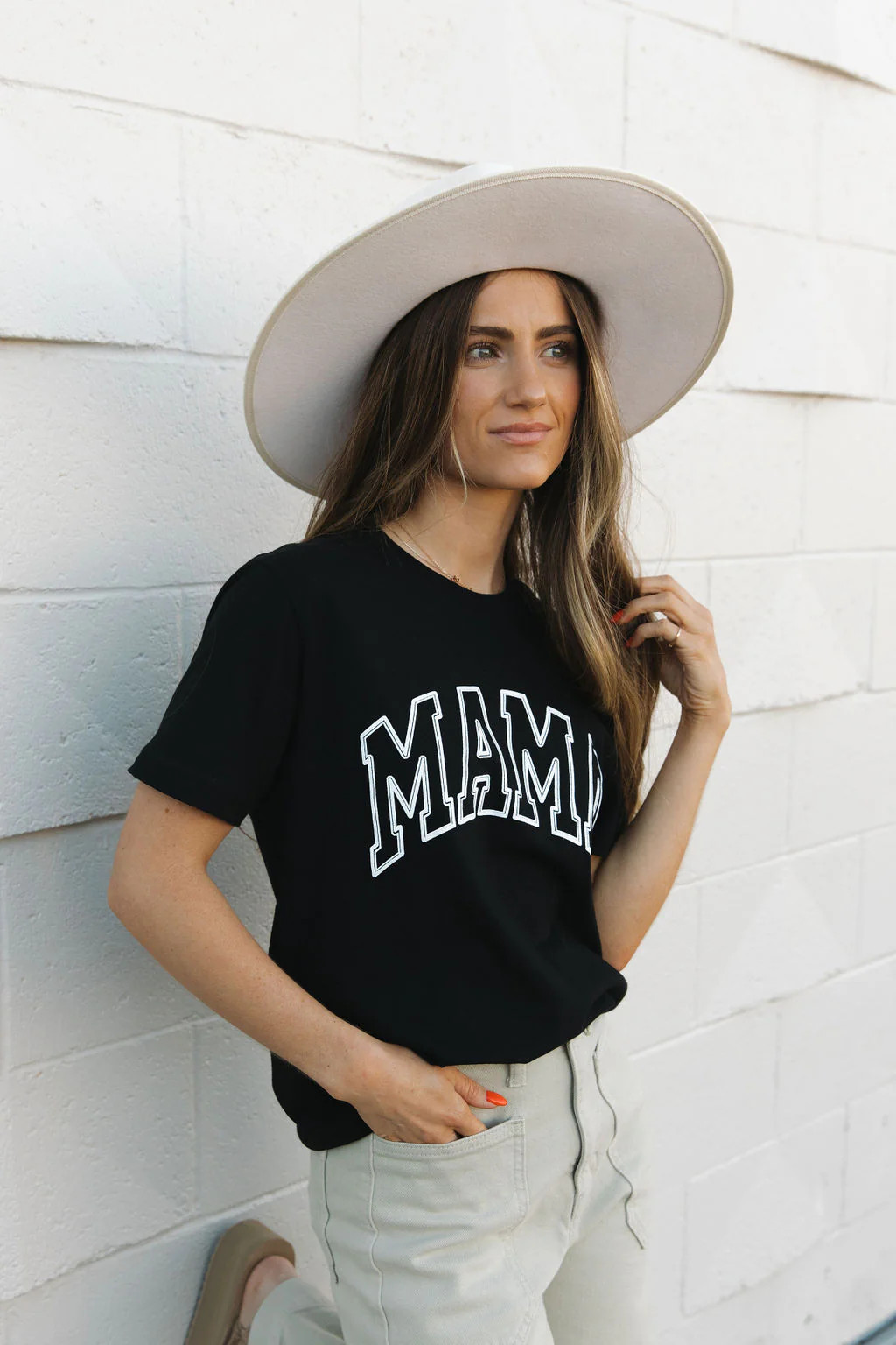 Bold Mama Tee-Black | Love Olive Co