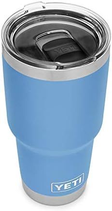 YETI Rambler 30 oz Tumbler, Stainless Steel, Vacuum Insulated with MagSlider Lid, Pacific Blue | Amazon (US)
