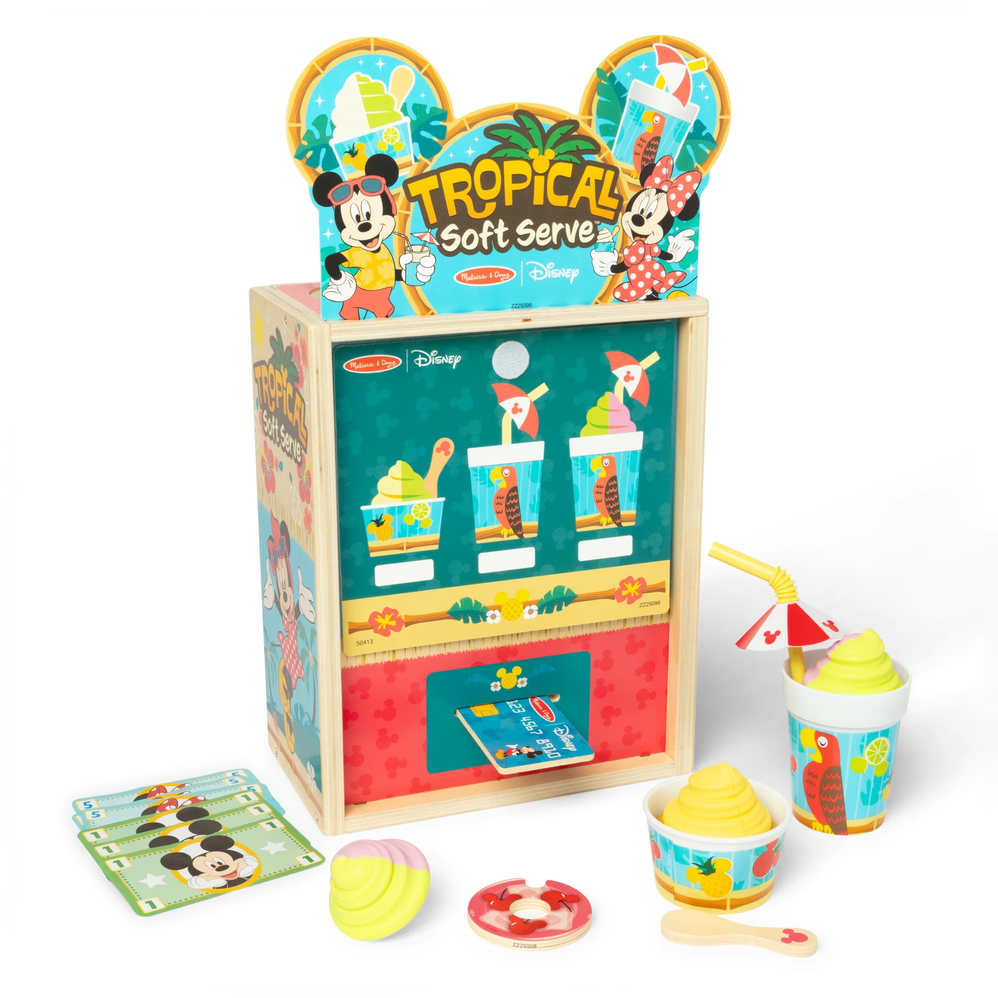 Disney Tropical Soft Serve Wooden Play Set | Melissa and Doug