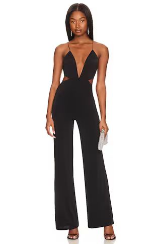 Lovers and Friends Jenni Jumpsuit in Black from Revolve.com | Revolve Clothing (Global)
