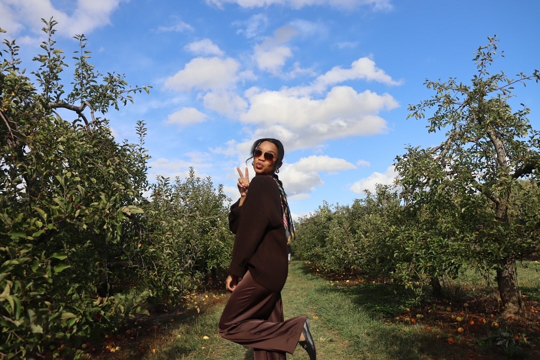 New Core Memory: Apple picking with my loves 🥹

Crazy thing is, Hubs and I went to this same orchard as newly weds in 2020💒🎉! To come back with the kids was a full circle moment, and I love that for us. I’m also loving this set I grabbed from the @songofstyle collection via @tjmaxx ! How are we feeling about satin pants? Is it giving luxe or pajamas? 🙃 I’m team comfort but I’d love to hear your take! What are some traditions you’ve started with your loved ones? 

Apple Picking, Tis Autumn, October Fall Activities, Fall Mountain View’s, Monochromatic Outfit, Satin Pants, Chocolate Brown Outfit, Cozy Fall Outfit