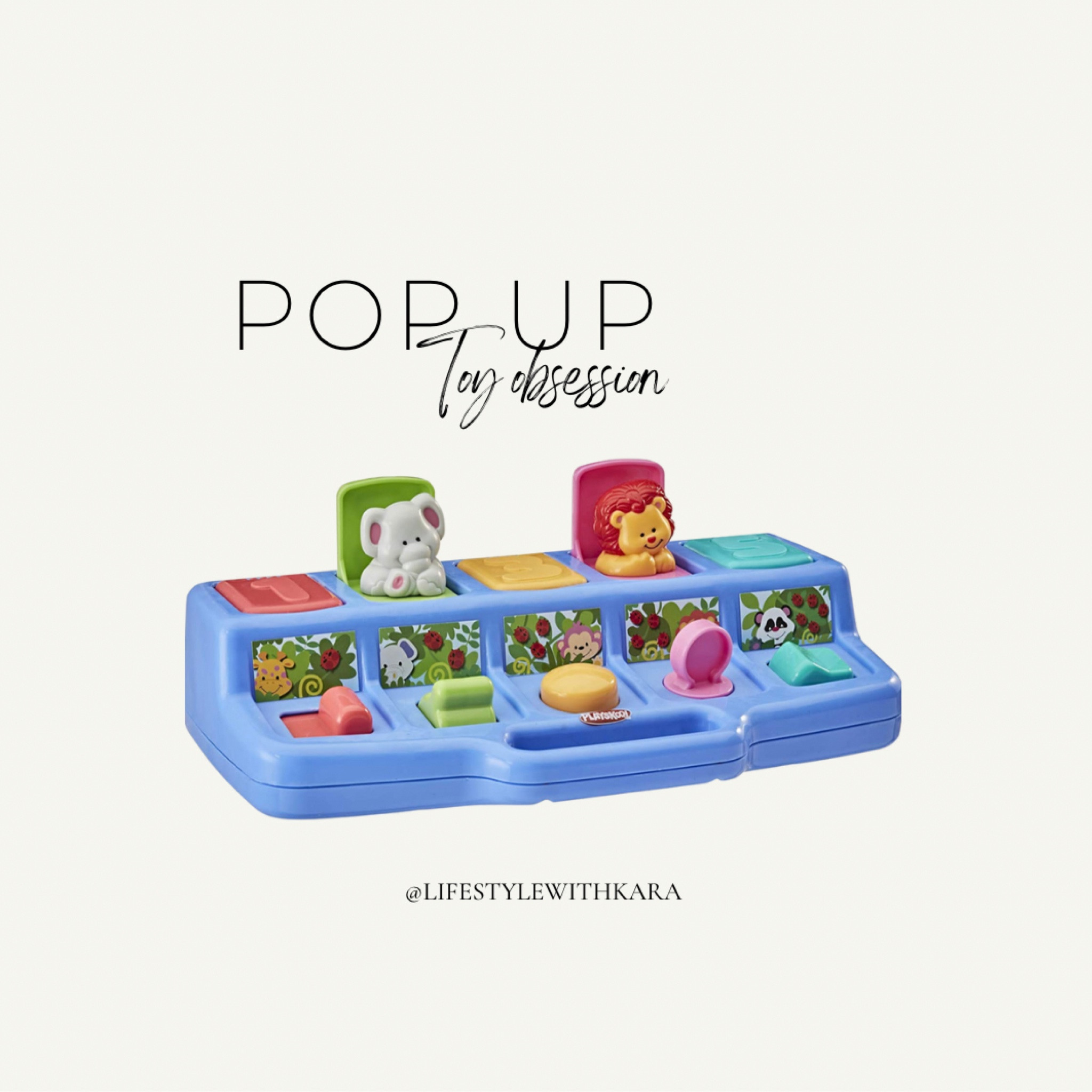 Even though this is an older toy AJ is finding joy with it at 7 months old!

#LTKbaby