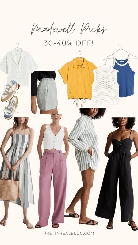 Prices are reduced by 30-40% in cart! Code WARMUP. Prices start at $24! Striped shorts set, linen pants, vest, striped dress, linen shorts, trainers, black jumpsuit, blue shirt, matching shorts set, Memorial Day sale

#LTKsalealert #LTKunder100 #LTKunder50