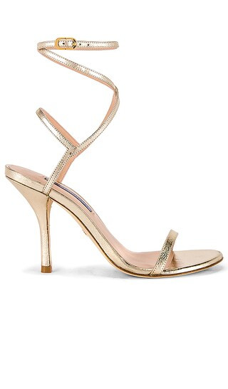 x REVOLVE Barelynudist 100 Sandal in Light Gold | Revolve Clothing (Global)