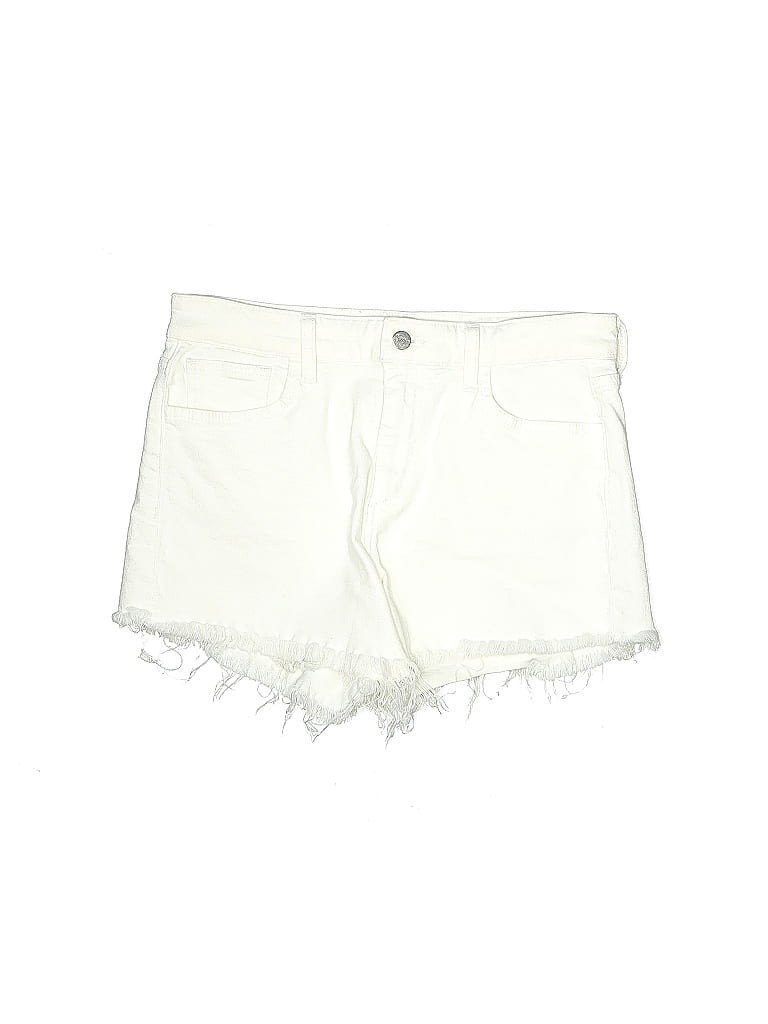 Joe's Jeans Denim Shorts - High Rise: White Bottoms - Size 28 | ThredUp