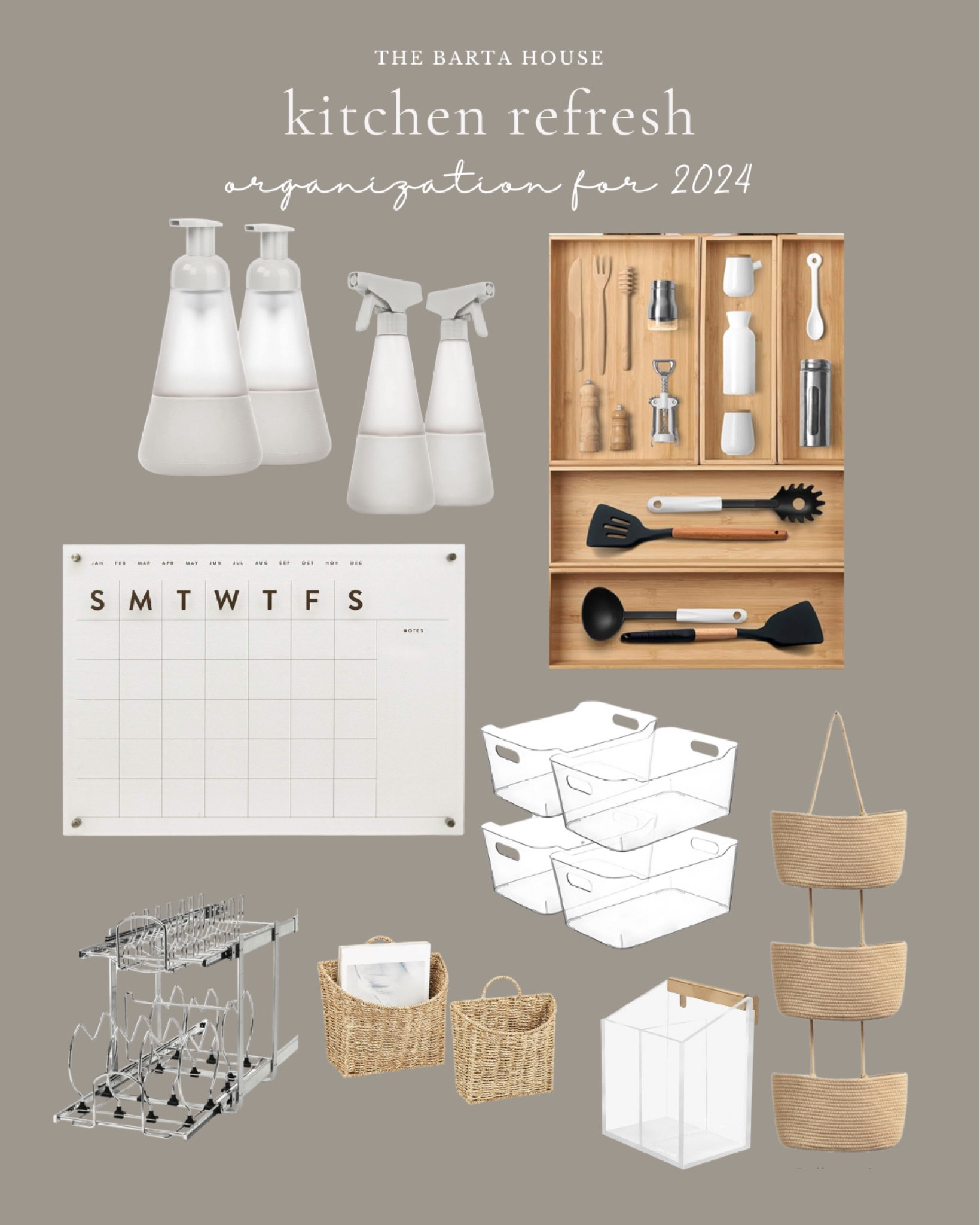 A kitchen refresh could be just what you need for 2024✔️

#LTKhome #LTKfindsunder50