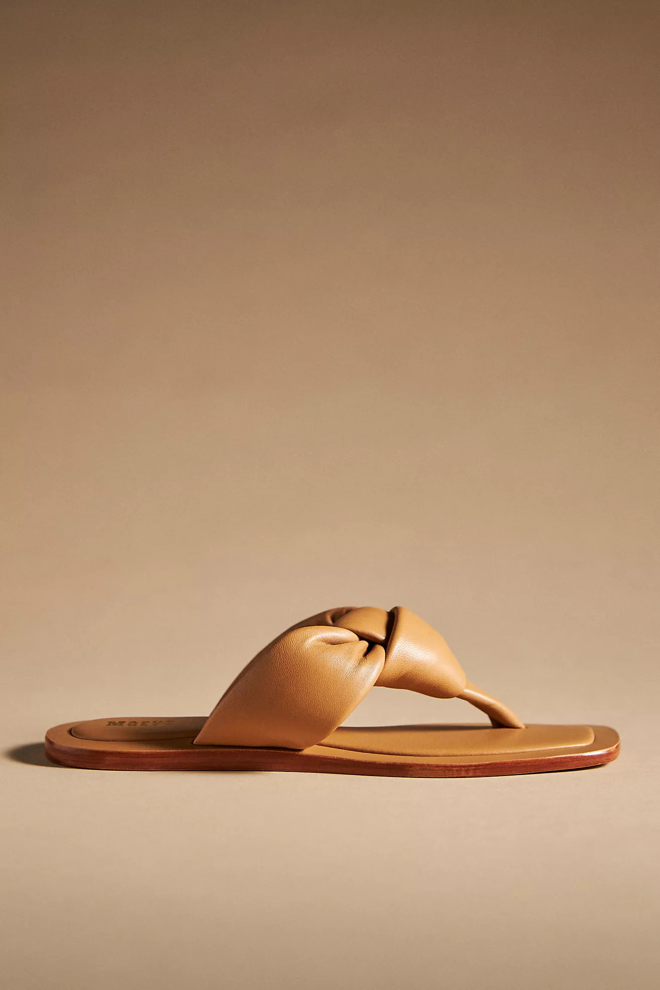 Maeve Puffy Knotted Sandals | Anthropologie (US)