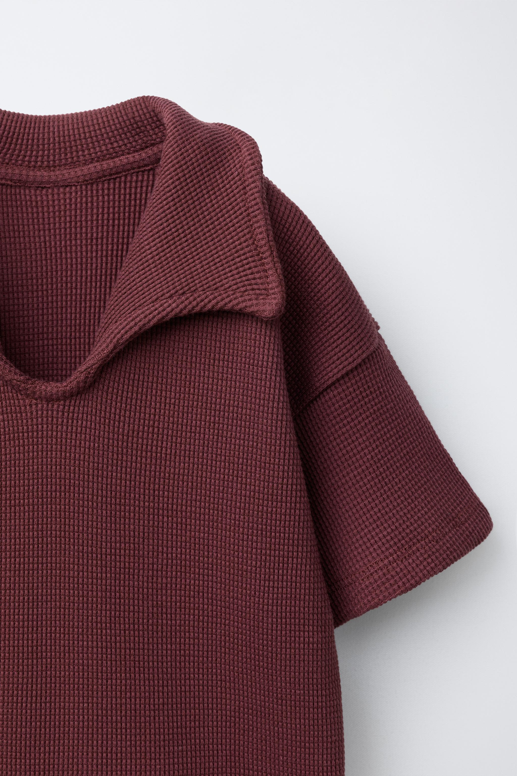 PIQU\u00c9 KNIT POLO | Zara US