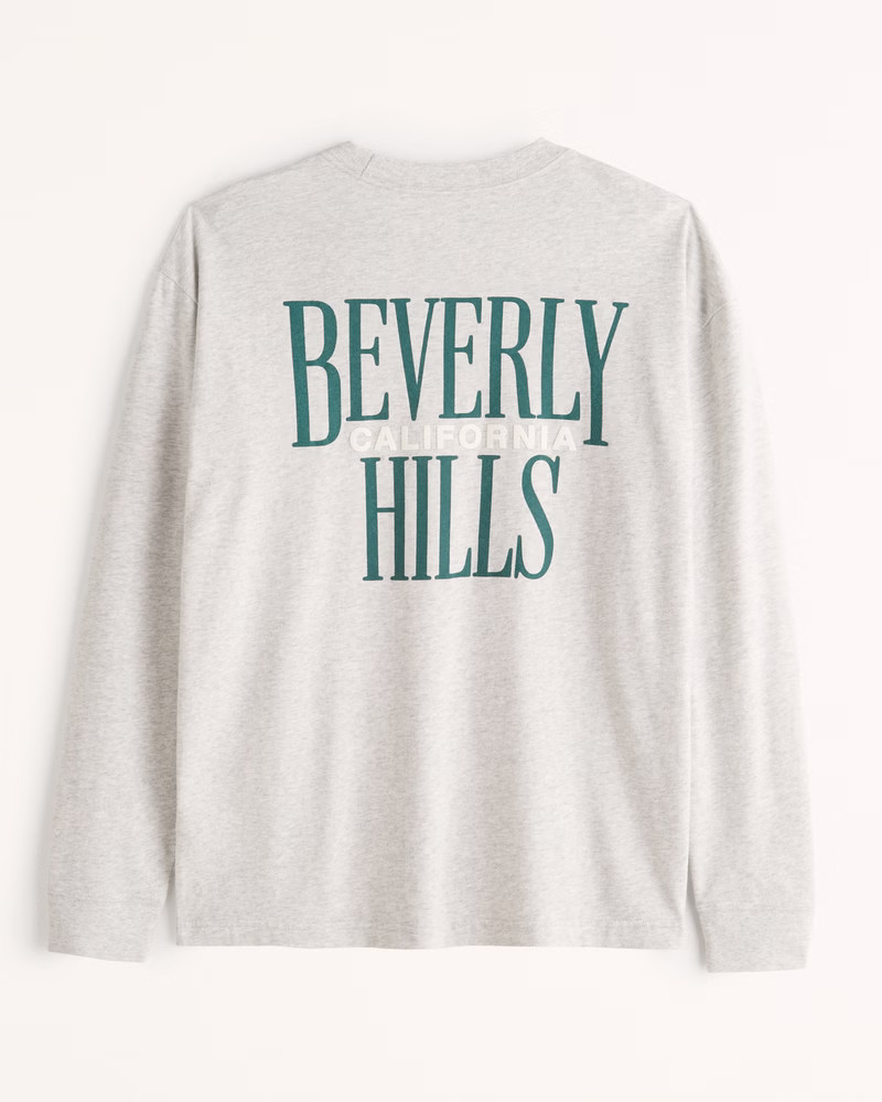 90s Long-Sleeve Graphic Tee | Abercrombie & Fitch (US)