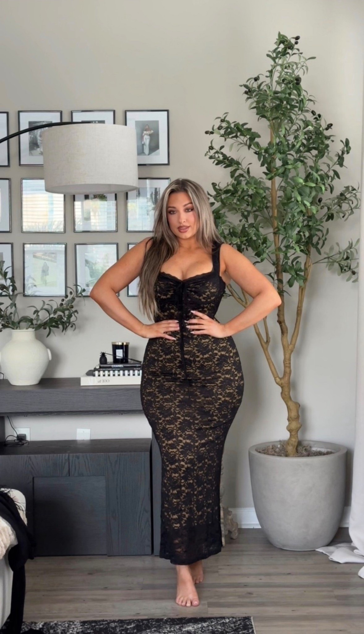 The prettiest date night dress! Wearing a size large 



#LTKParties #LTKStyleTip #LTKMidsize