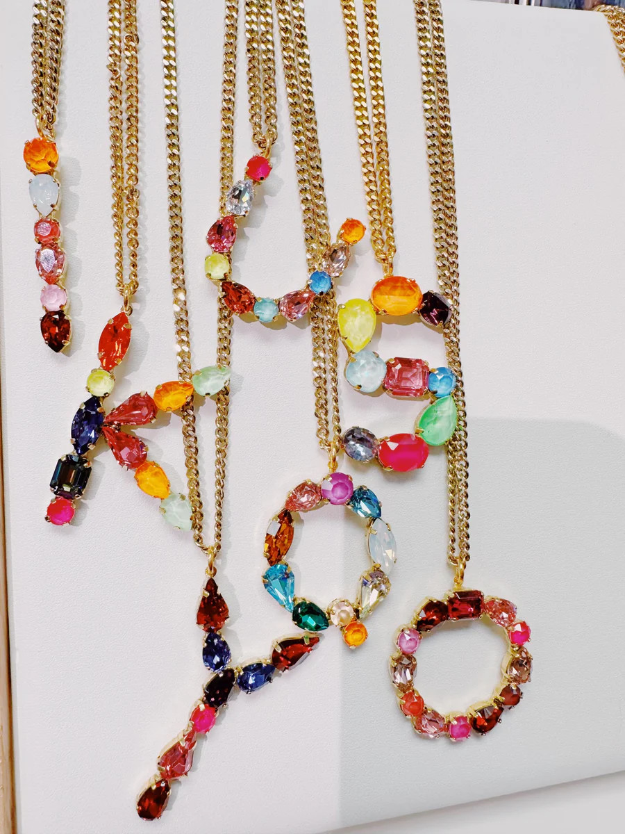 TOVA Initial Necklace | Triple Threads