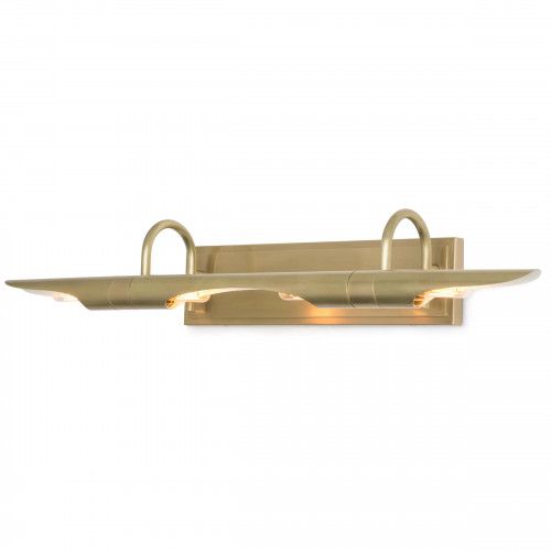 Regina Andrew Redford Picture Light Large, Natural Brass | Gracious Style