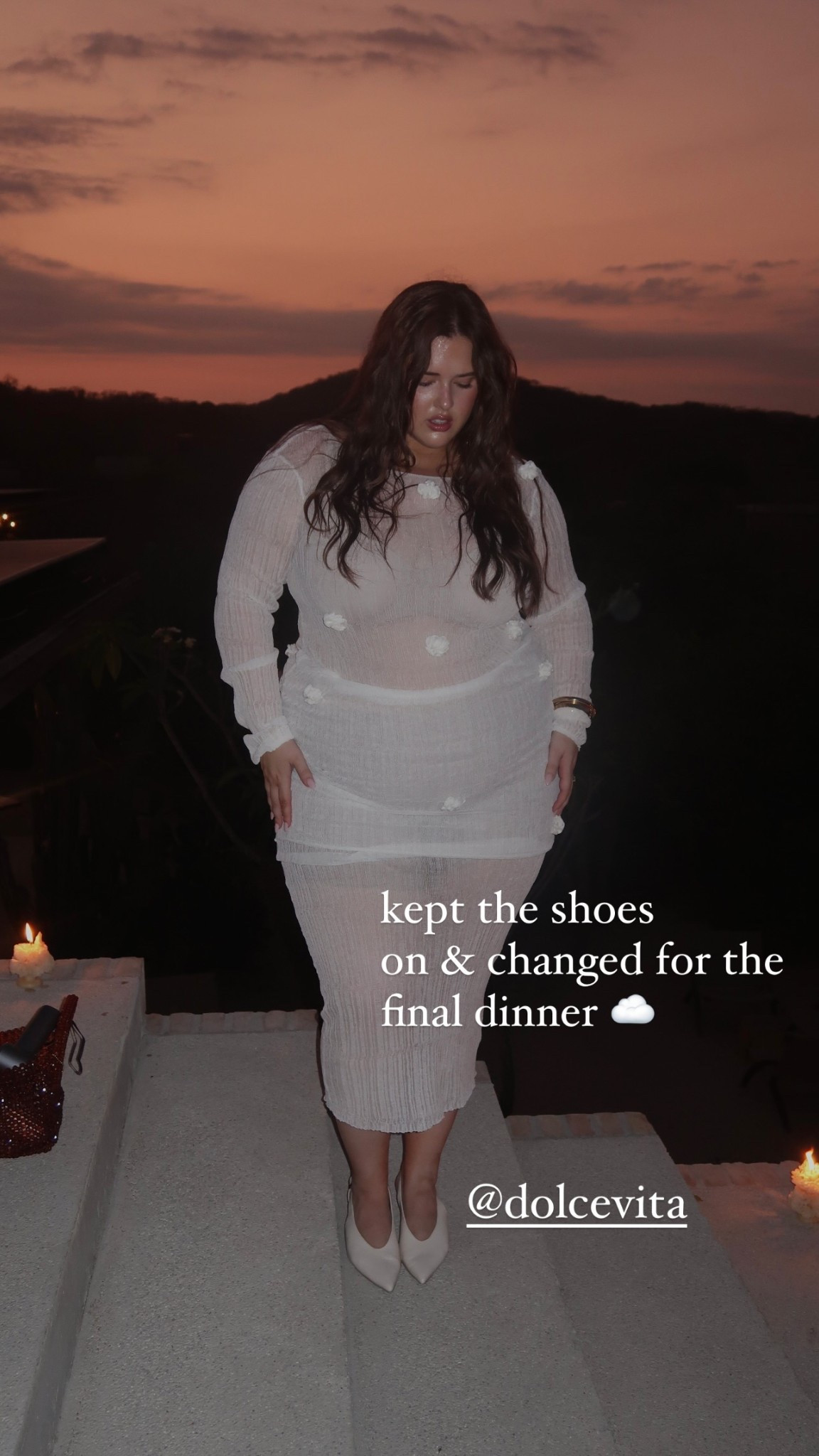 kept the shoes on & changed for the final dinner ☁️ 

Vacation outfit, beach outfit, resort wear, resort style, plus size, dinner outfit, matching set 

#LTKPlusSize #LTKStyleTip #LTKSeasonal