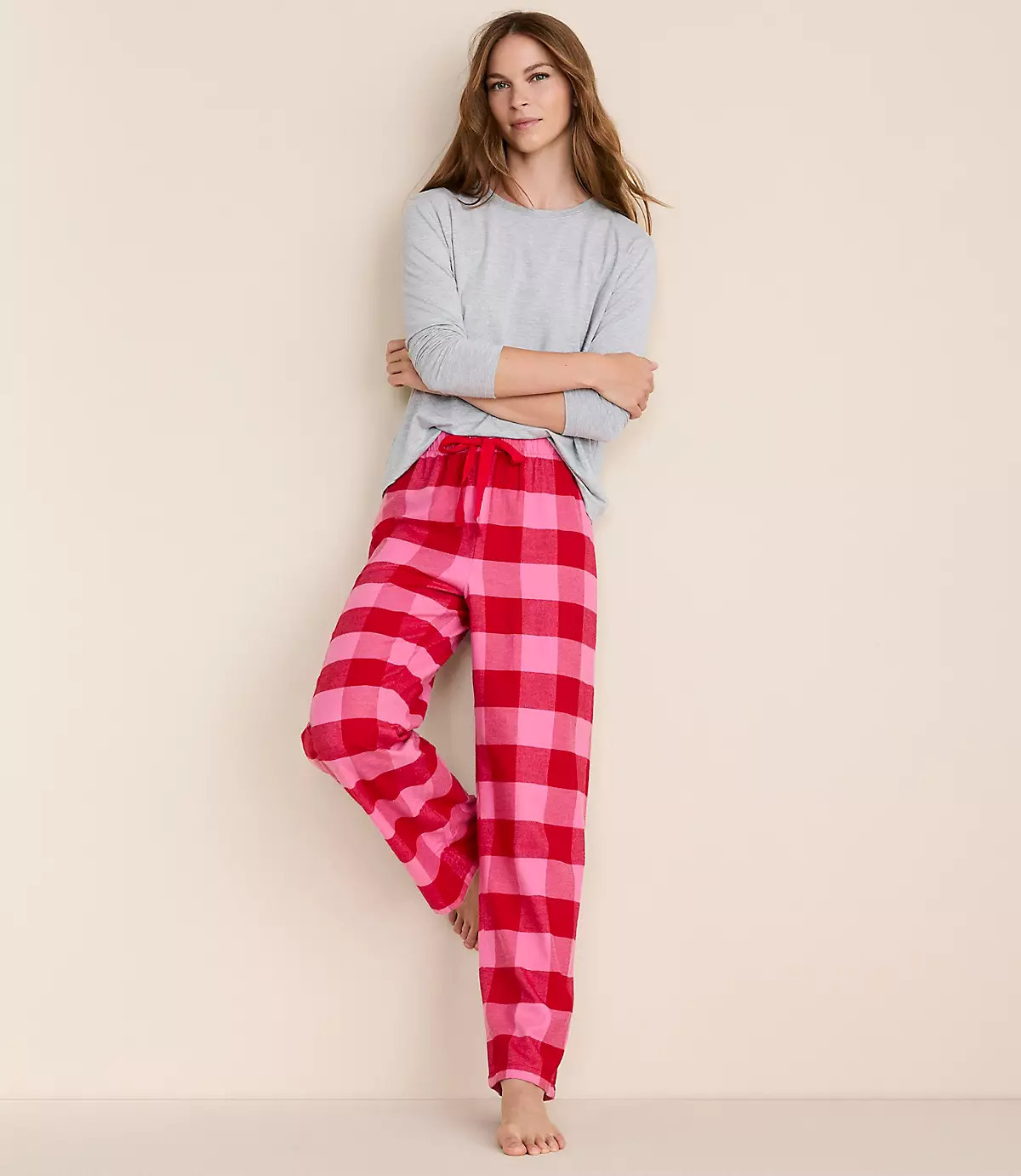 Buffalo Plaid Pajama Pants | LOFT