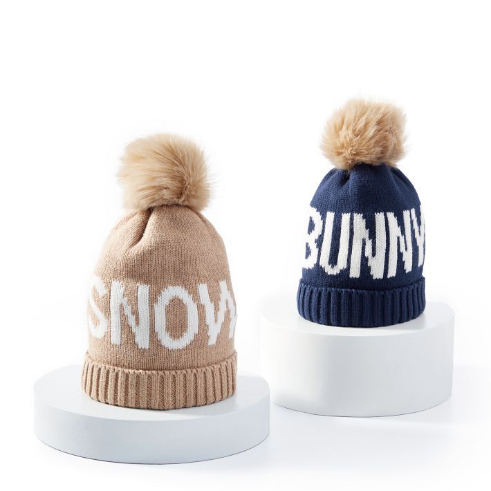 Baby + Kids Snowbunny Pom Pom Hat | Mark and Graham