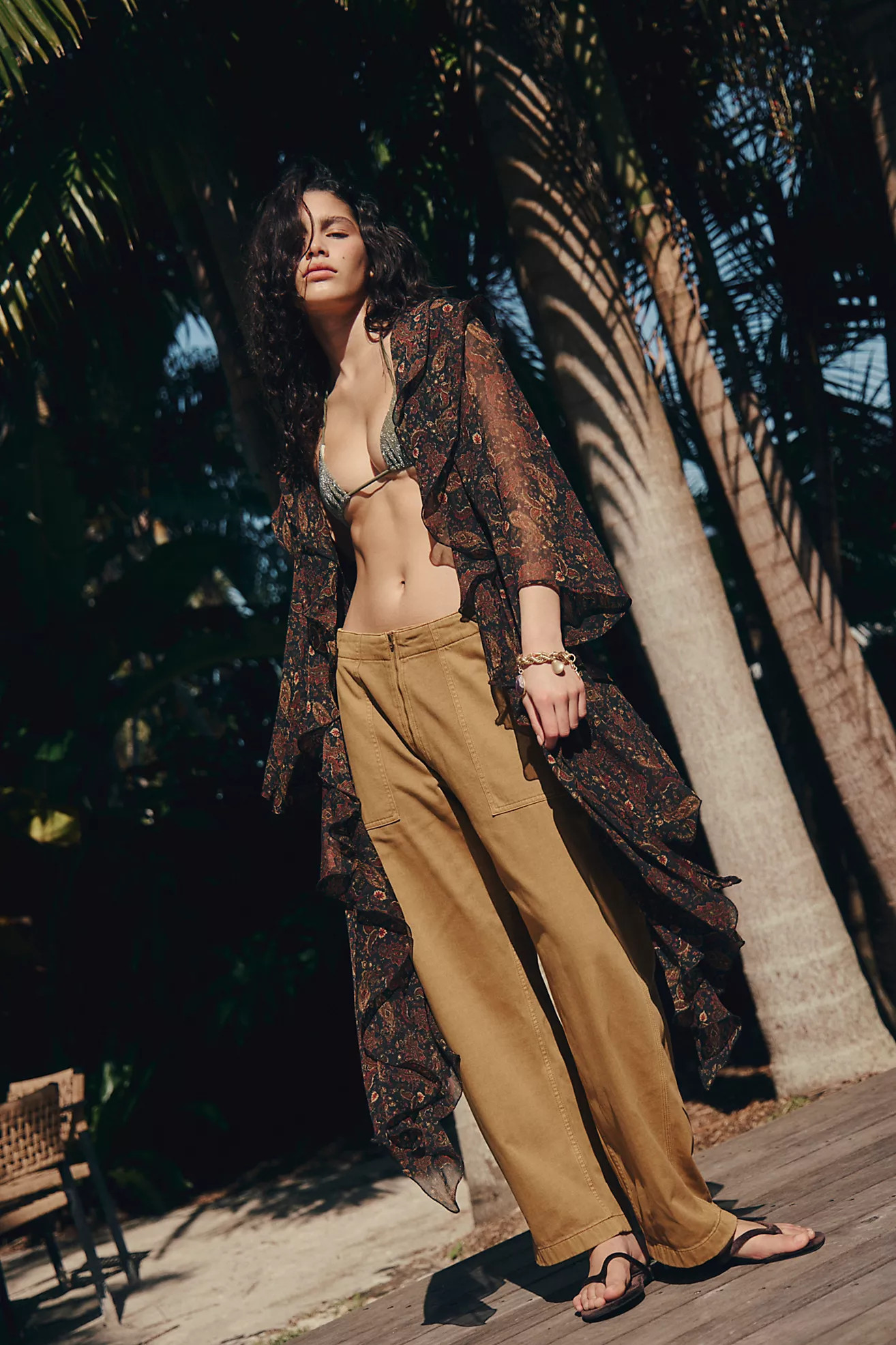 High Low Printed Duster | Free People (Global - UK&FR Excluded)