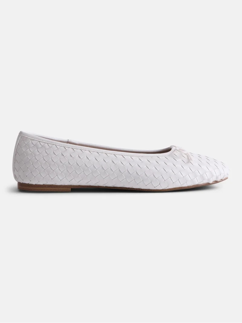 Free Assembly Women's Woven Ballet Flats | Walmart (US)