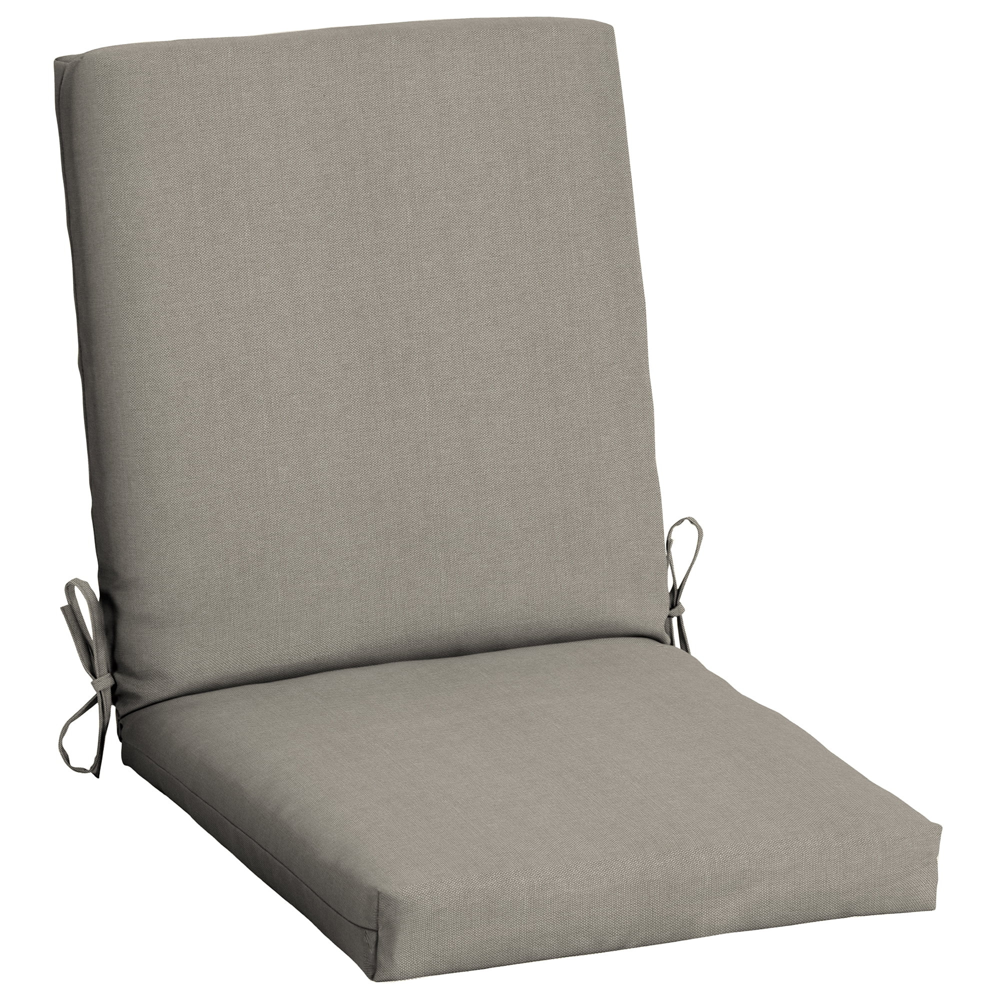 Mainstays Solid Tan 43 x 20 in. Outdoor Dining Chair Cushion | Walmart (US)