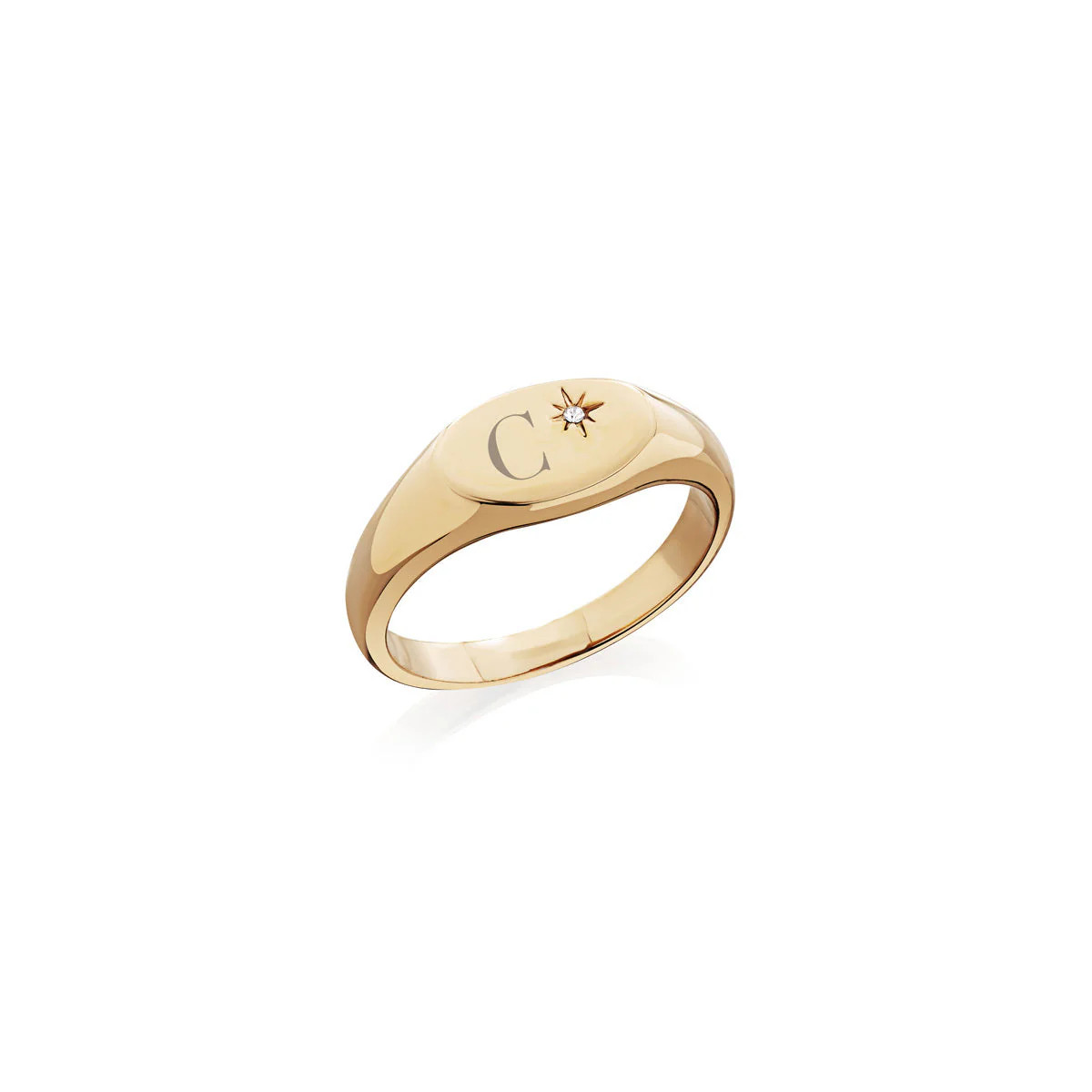 Oval Signet Ring (Gold) | Abbott Lyon