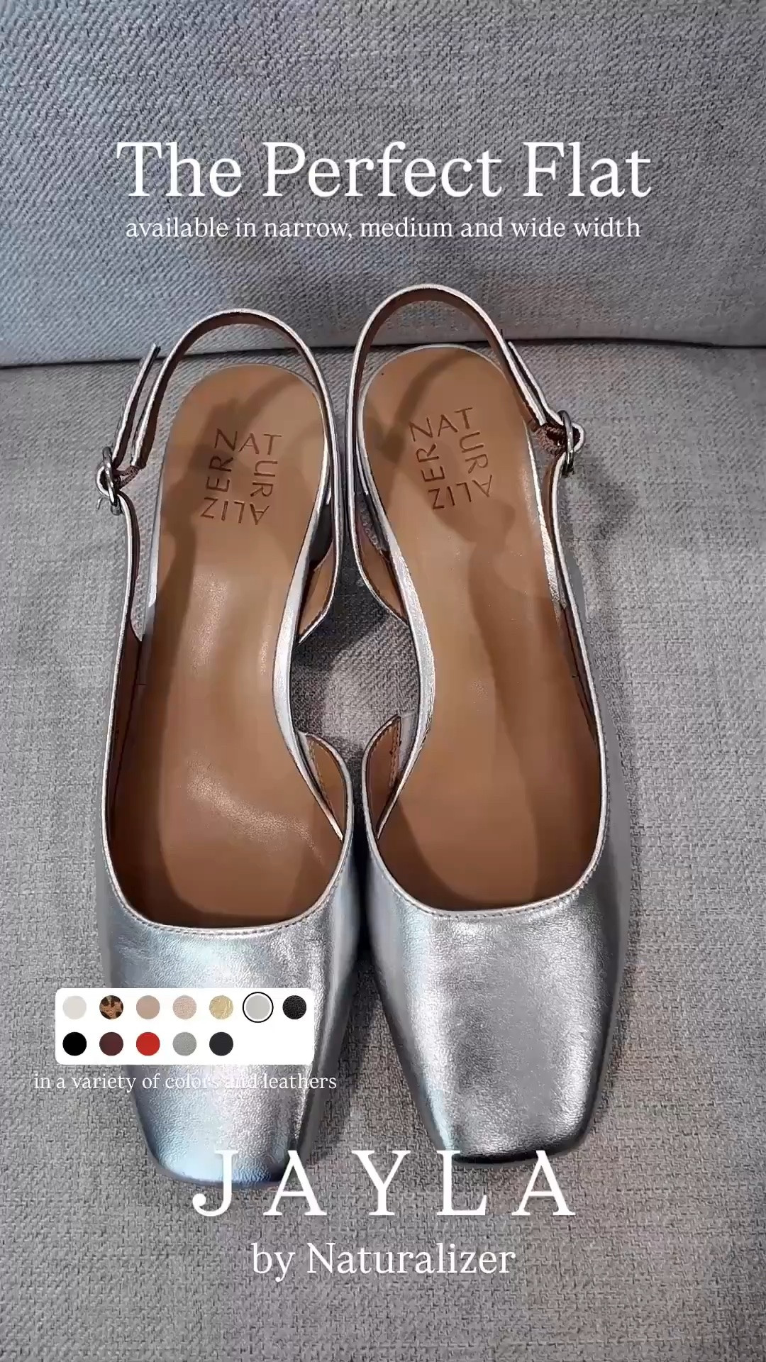 These Jayla flats from Naturalizer are perfect! They are available in narrow, medium, wide width and a ton of colors!! 

Work wear, heels, wide width friendly, summer outfit, smiles and pearls

#LTKootd #LTKWorkwear #LTKOver40