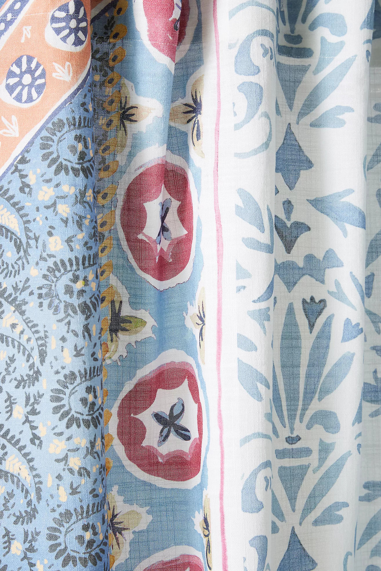 Aurelie Organic Cotton Shower Curtain | Anthropologie (US)