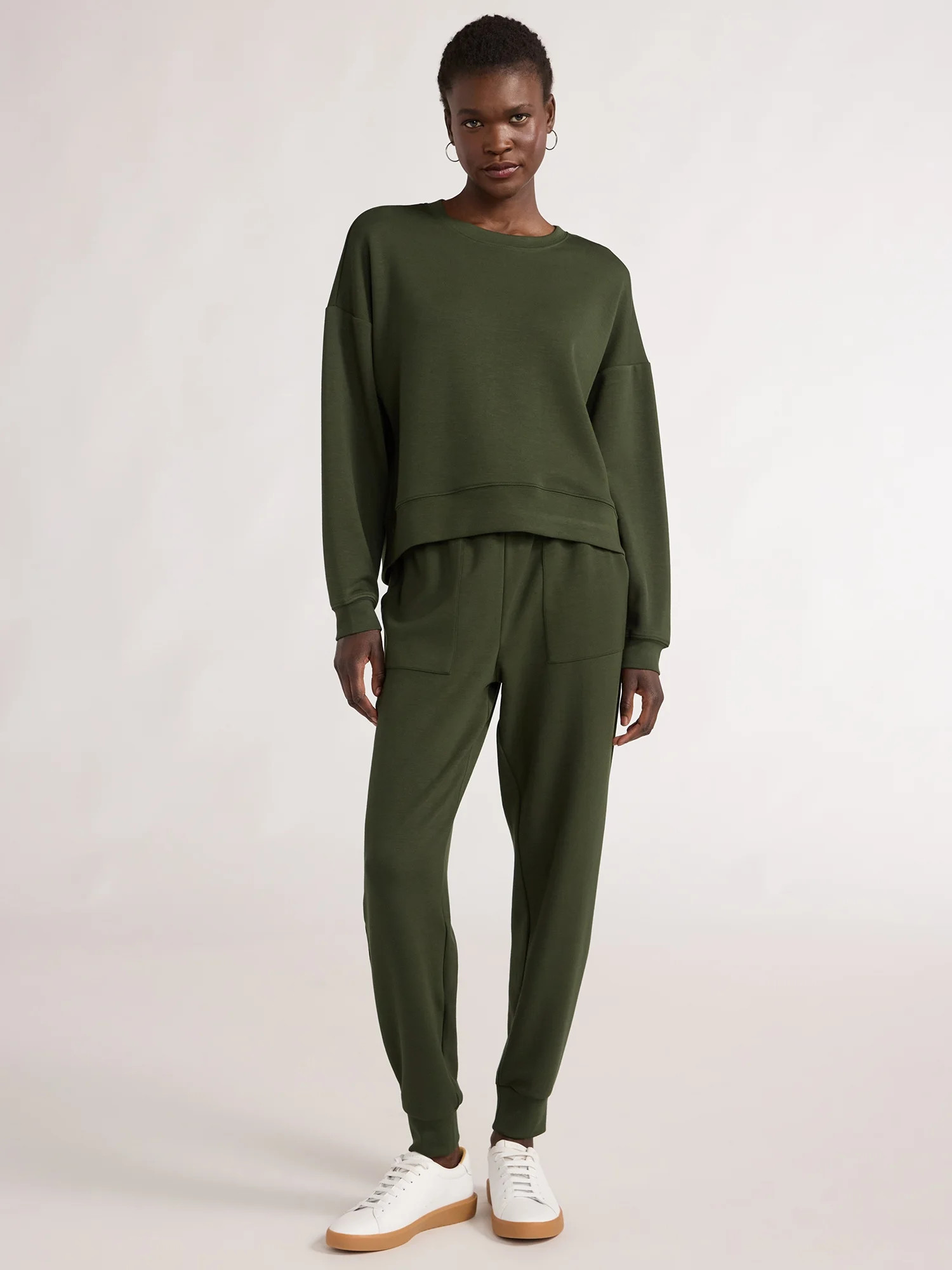 Scoop Women's Ultimate ScubaKnit Pants with Pockets, Sizes XS-XXL - Walmart.com | Walmart (US)