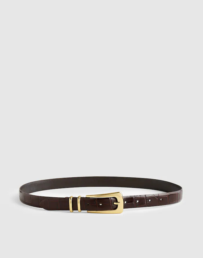Elongated-Buckle Belt | Madewell