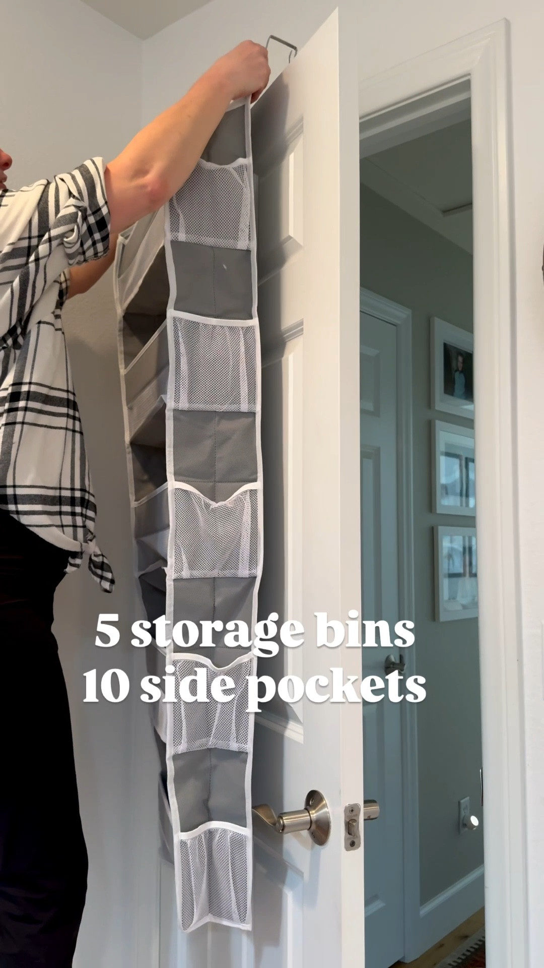 Need extra storage space? 👀
This over-the-door organizer is a total game changer. Perfect for small spaces and closets.

#LTKOver40 #LTKmomlife #LTKHome