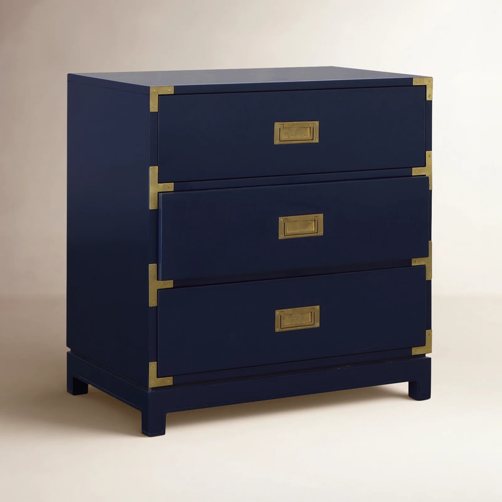 Mahogany 3-Drawer Accent Chest | Birch Lane