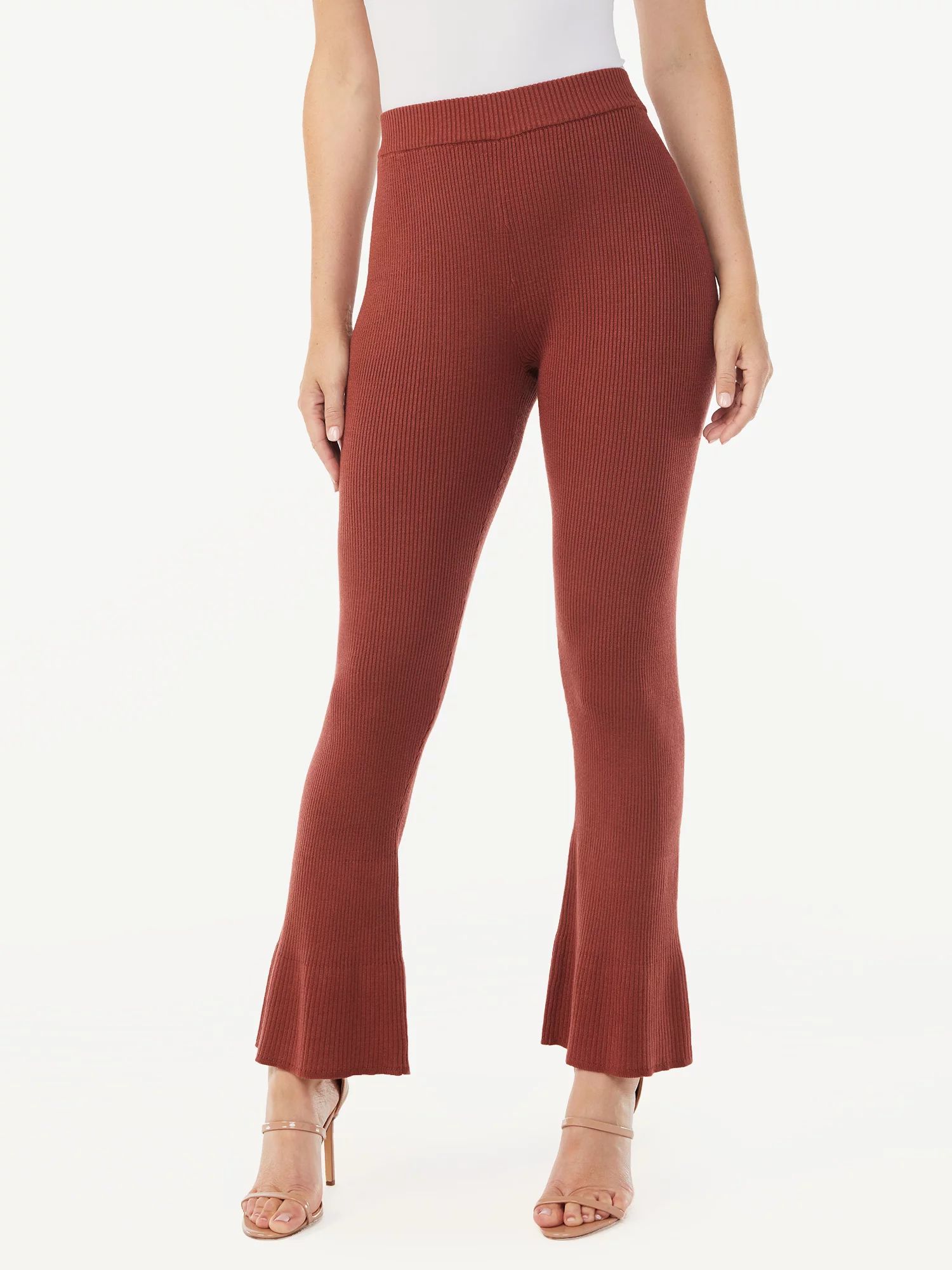 Sofia Jeans by Sofia Vergara Women's Rib Knit Pants - Walmart.com | Walmart (US)