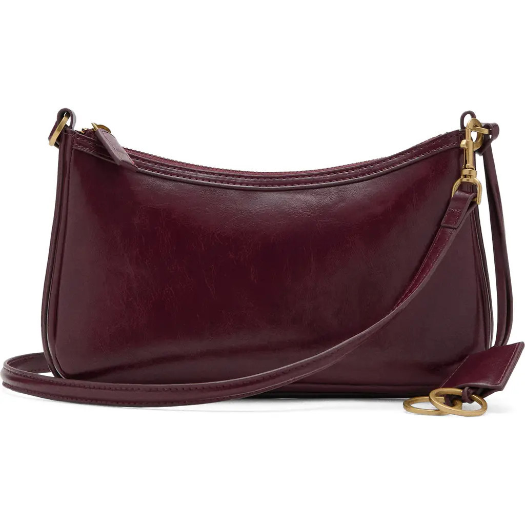 MANGO Faux Leather Crossbody Bag in Burgundy at Nordstrom | Nordstrom