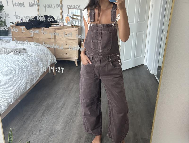 We The Free Good Luck Barrel Overalls | Free People (Global - UK&FR Excluded)