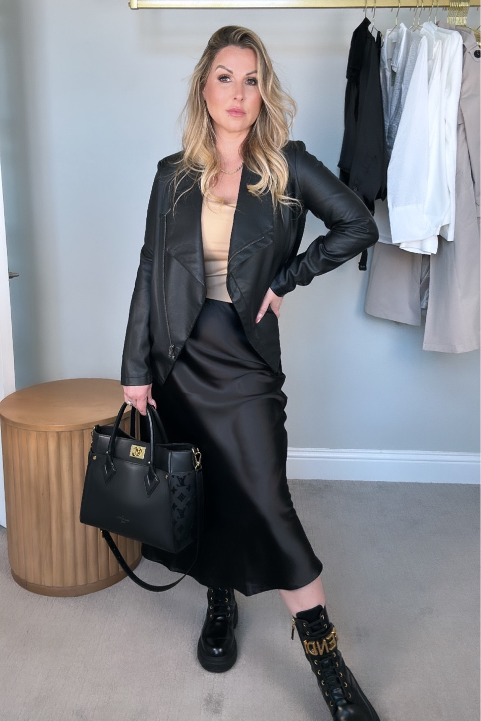 silk dress with combat boots Slip dresses.  Johanna  Grange