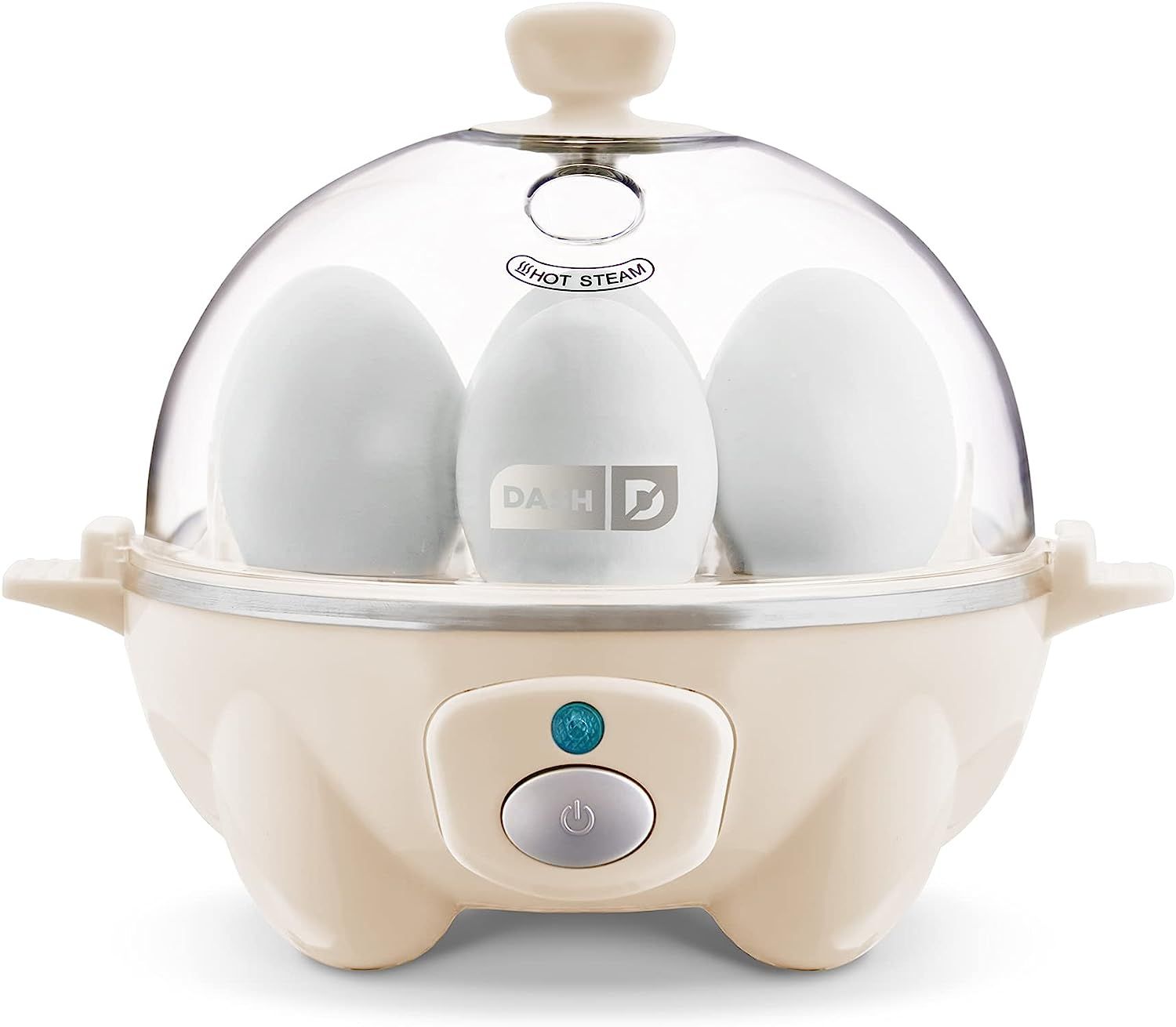 Dash Rapid Egg Cooker: 6 Egg Capacity Electric Egg Cooker for Hard Boiled Eggs, Poached Eggs, Scr... | Amazon (US)