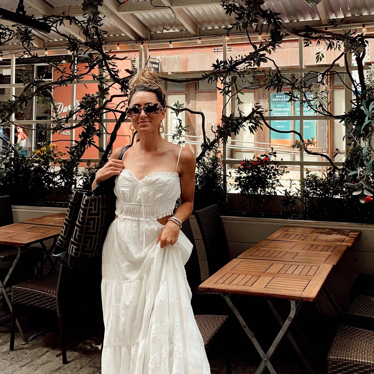 Paola White Boho Maxi Dress | 12th Tribe