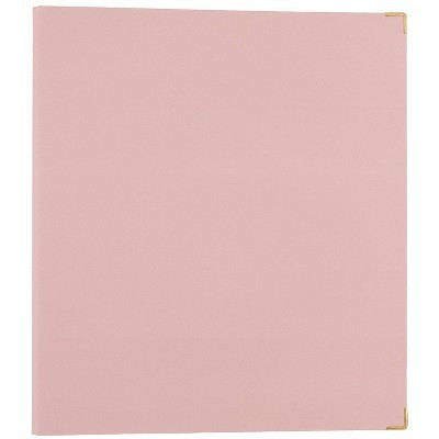 1" Round Ring Binder Pink - Sugar Paper Essentials: Cute Stationery, 3 Ring, Hard Cover, 2 Pockets, Adult Office Supplies | Target