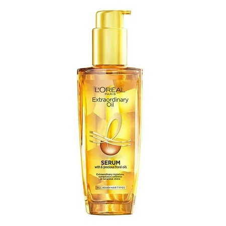 L Oreal Paris Serum Protection and Shine for Dry Flyaway & Frizzy Hair Extraordinary Oil 100ml | Walmart (US)