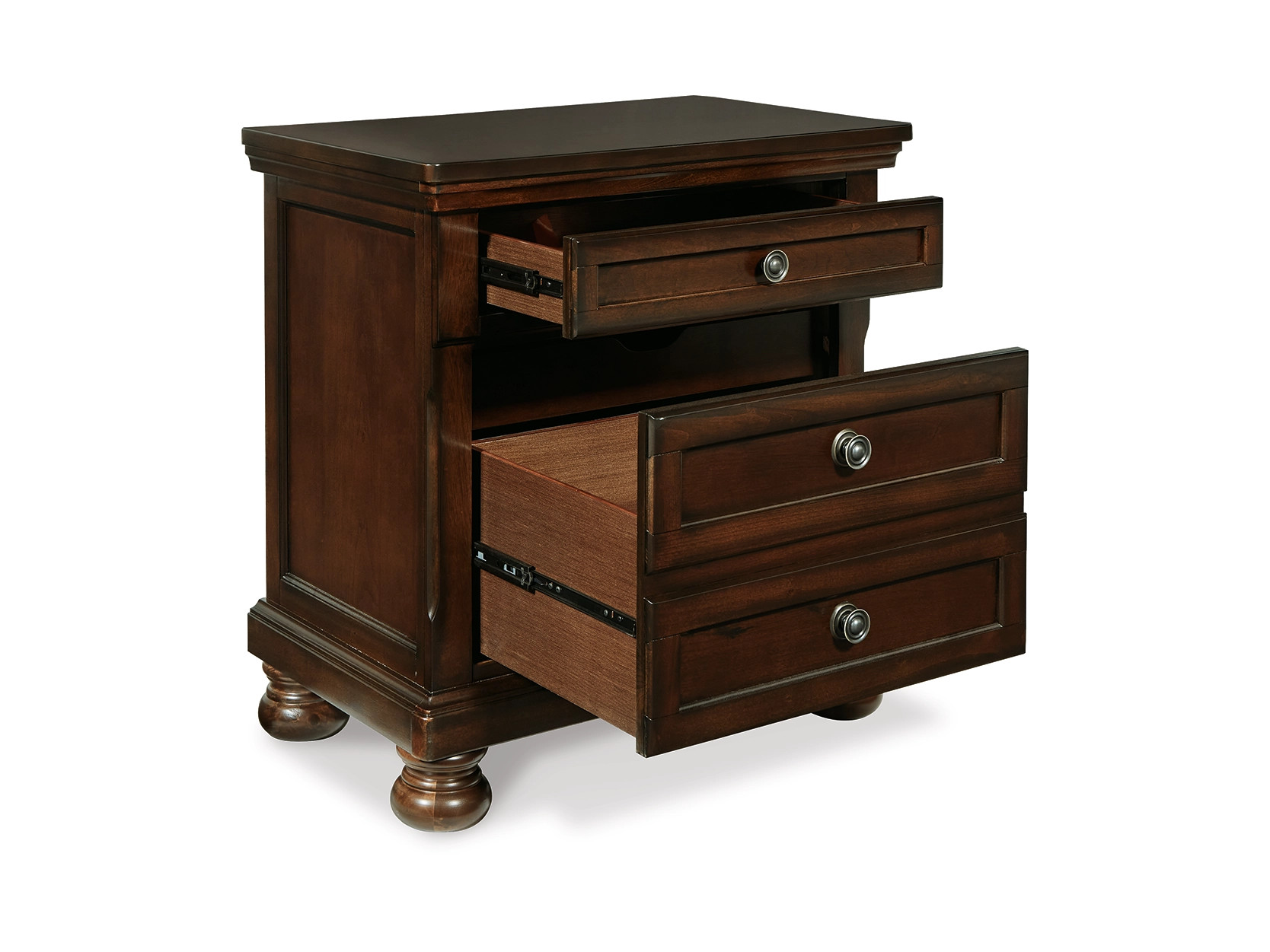 Porter 29" 2 Drawer Nightstand | Ashley