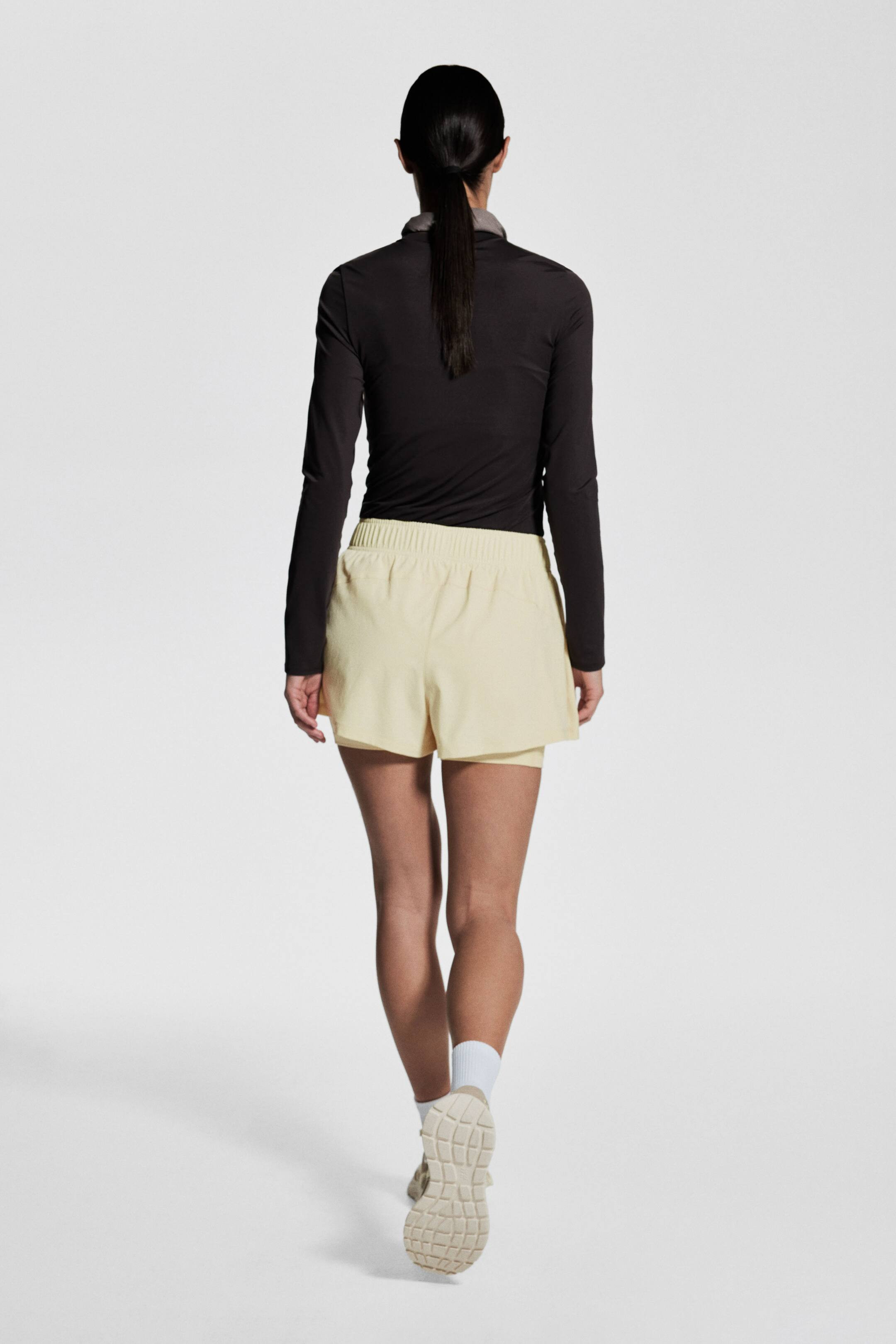 Double-Layered Running Shorts with DryMove™ | H&M (US + CA)