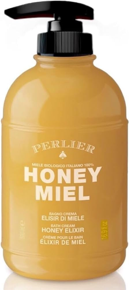 Perlier Sweet Honey Miel Shower & Bath Cream - Nourishing & Soothing Luxury Bath Cream Made with ... | Amazon (US)