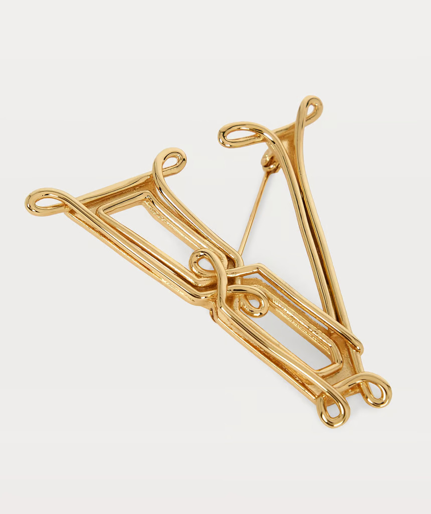 JV ADALYNN Broche - antique gold | JOSH V (NL)