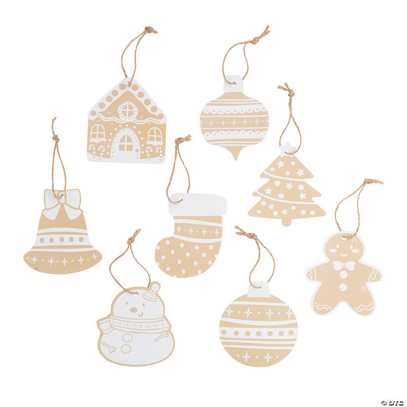 Holiday Craft Gift Tags - 24 Pc. | Oriental Trading Company