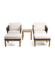 5piece Woven Seating Outdoor Set | TJ Maxx