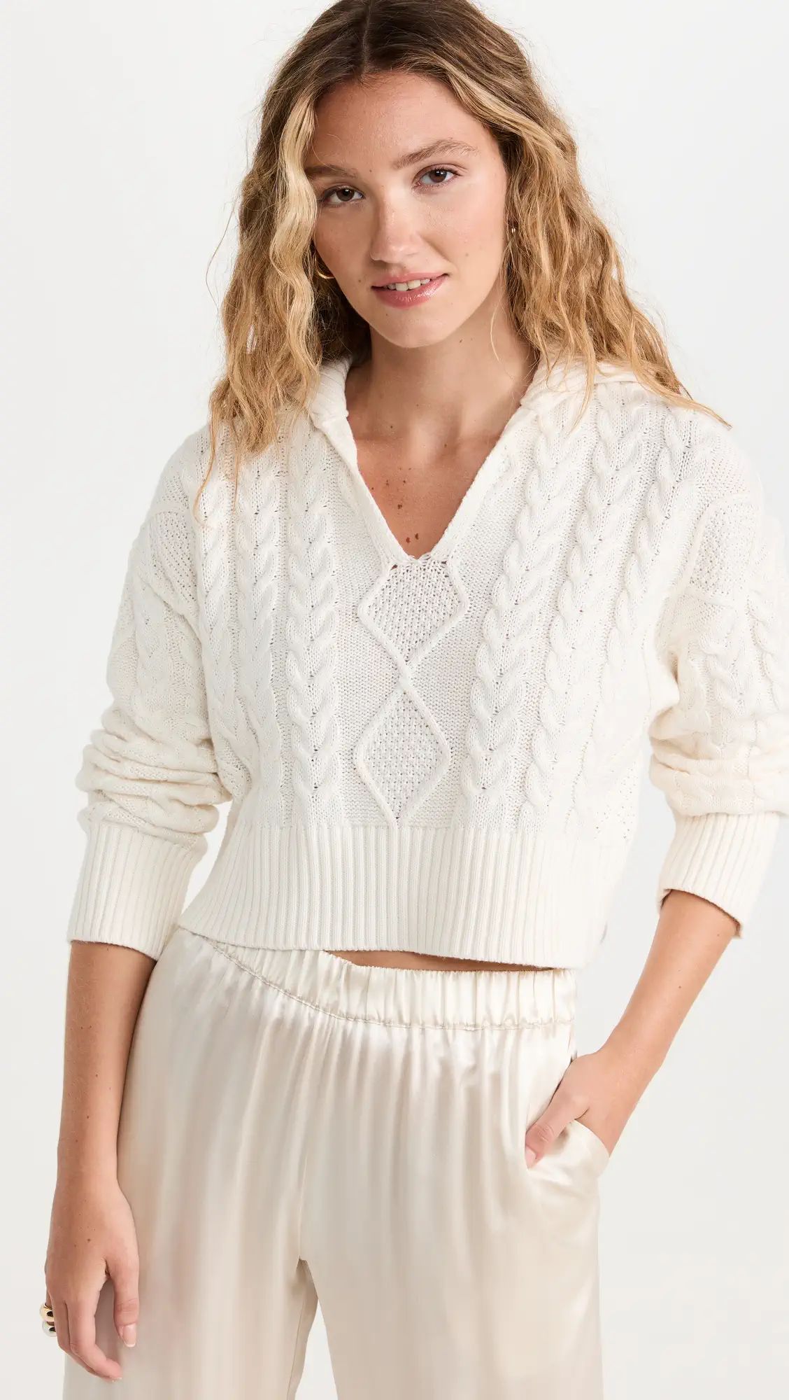Sablyn Anaya Cable Knit Sweater | Shopbop | Shopbop