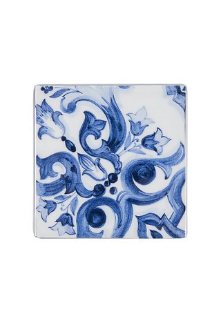 Dolce & Gabbana Casa Mediterraneo Coaster in Blue | FWRD 