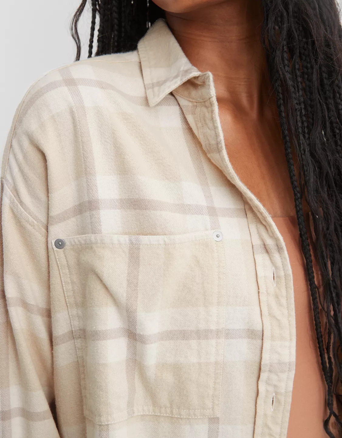 Aerie Anytime Fave Flannel Shirt | Aerie