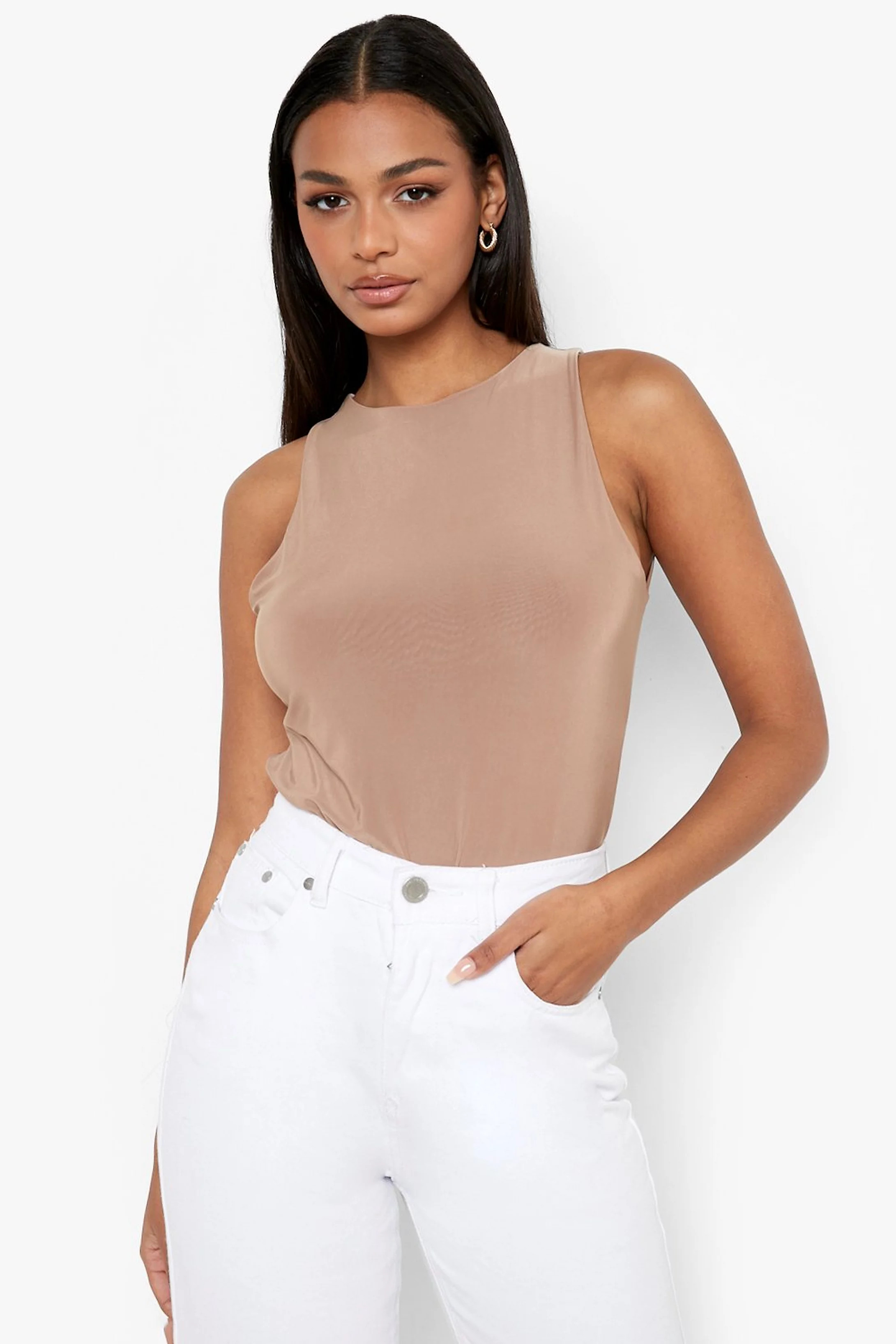 Double Layer Bodysuit | Boohoo.com (US & CA)