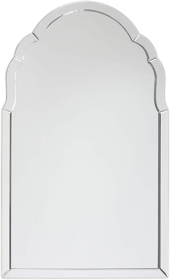 Empire Art Direct Elegant Arch Wall II Vanity, Bathroom, 1"-Beveled Center Mirror,Ready to Hang, ... | Amazon (US)
