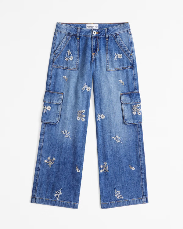 lightweight low rise baggy jeans | Abercrombie & Fitch (US)