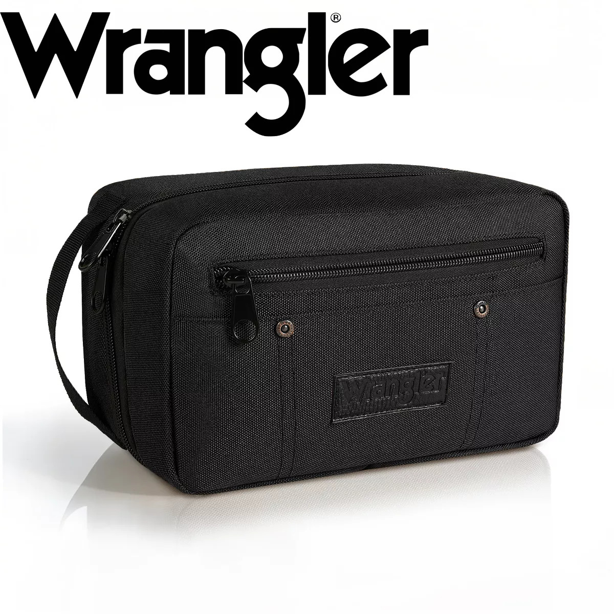 Wrangler Travel Toiletry Bag for Men, Water-Resistant Men's Shaving Kit Bathroom Organizer, Oxfor... | Target